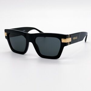 NEW VERSACE MOD 4464 GB1/87 BLACK VE4464 GB187 UNISEX SUNGLASSES VE4464